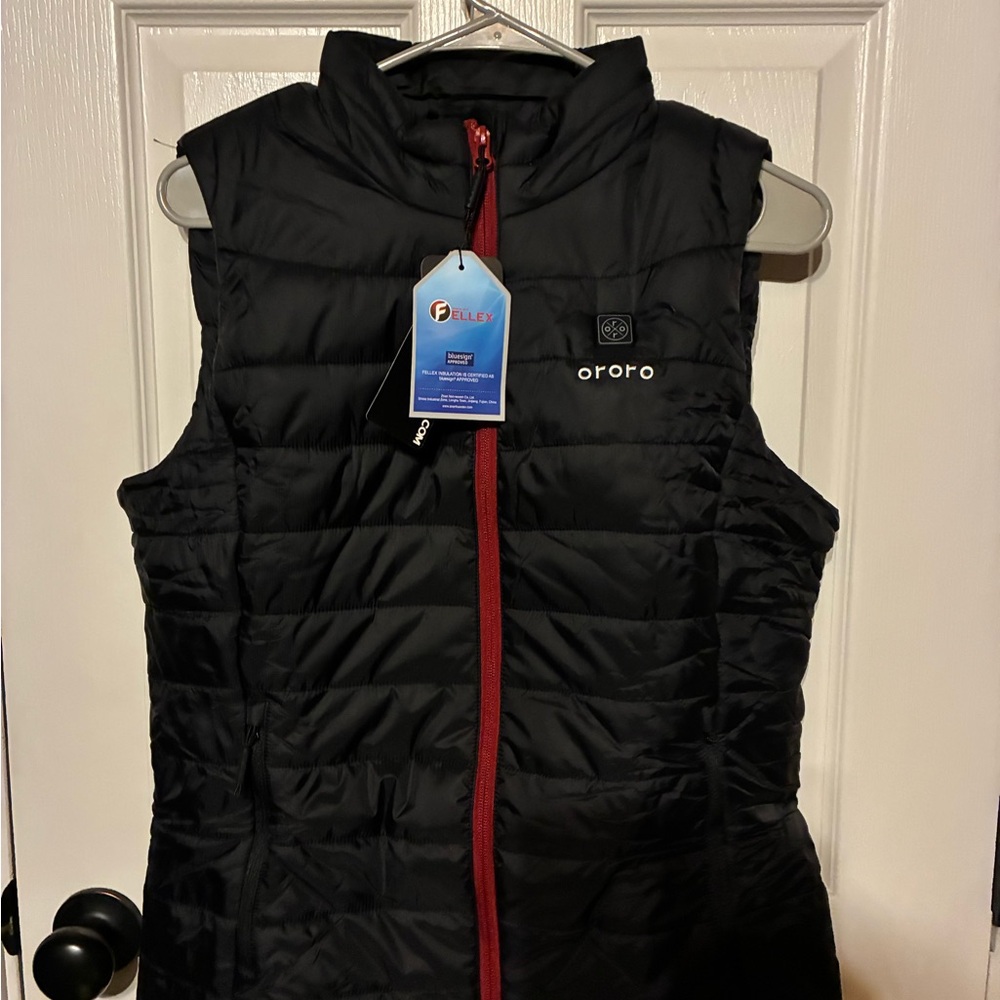 Ororo Women's Black Heated Vest Women's Medium NWT - Picture 2 of 7